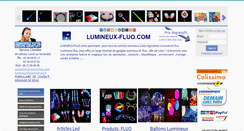 Desktop Screenshot of lumineux-fluo.com